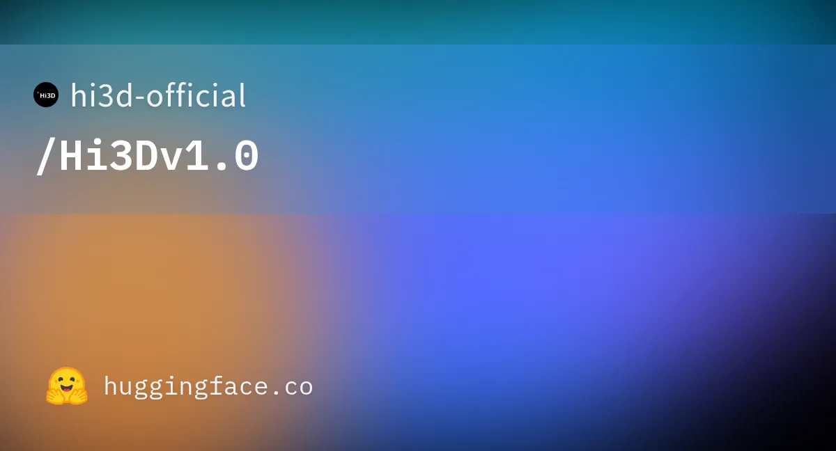 Hi3D releases v1.0 open weights to refine rough meshes into high-res geometry
