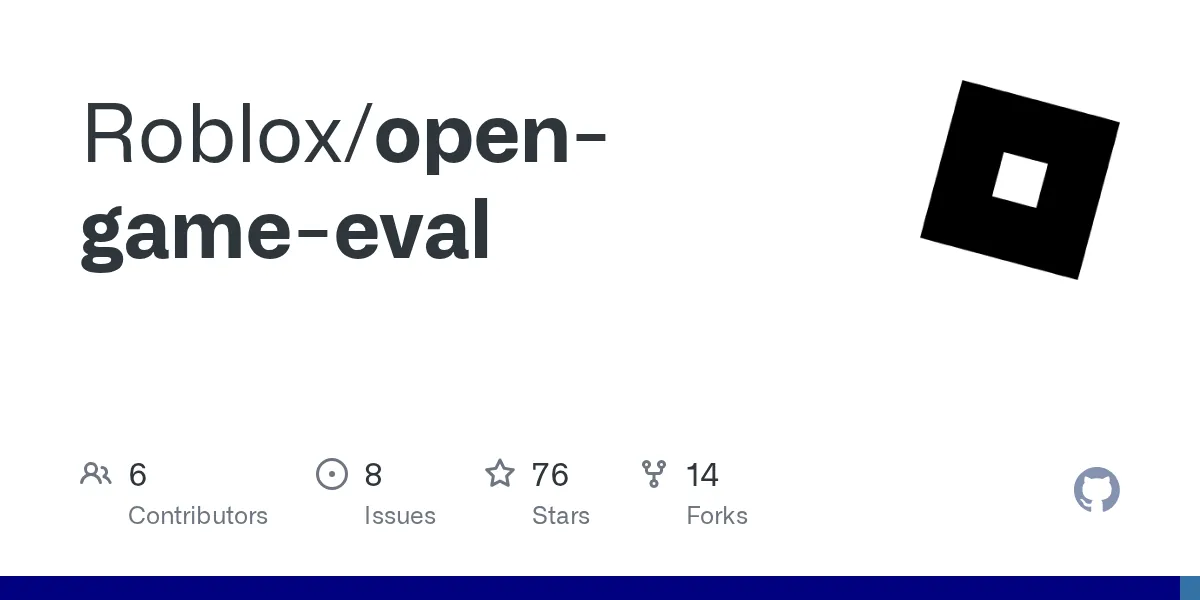 Roblox's OpenGameEval tests 13 frontier models in Studio, and the best solves 51.7%