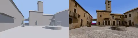Blockout first, art last: how to texture a playtested gray level with AI